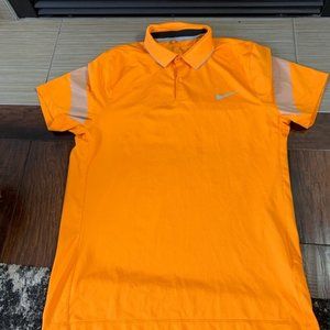 Nike men classic golf shirt size large